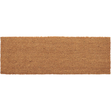 Preș Intrare Exterior Adăpostit Plain 25X75CM Coco - Natural