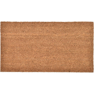 Preș Intrare Exterior Adăpostit Plain 33X60CM Coco - Natural