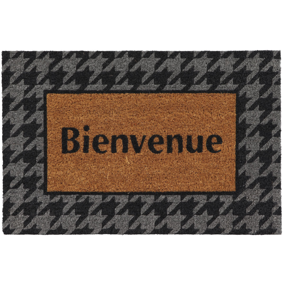 Preș Intrare Exterior Adăpostit Plain 40X60CM Coco/Pvc - Bienvenue