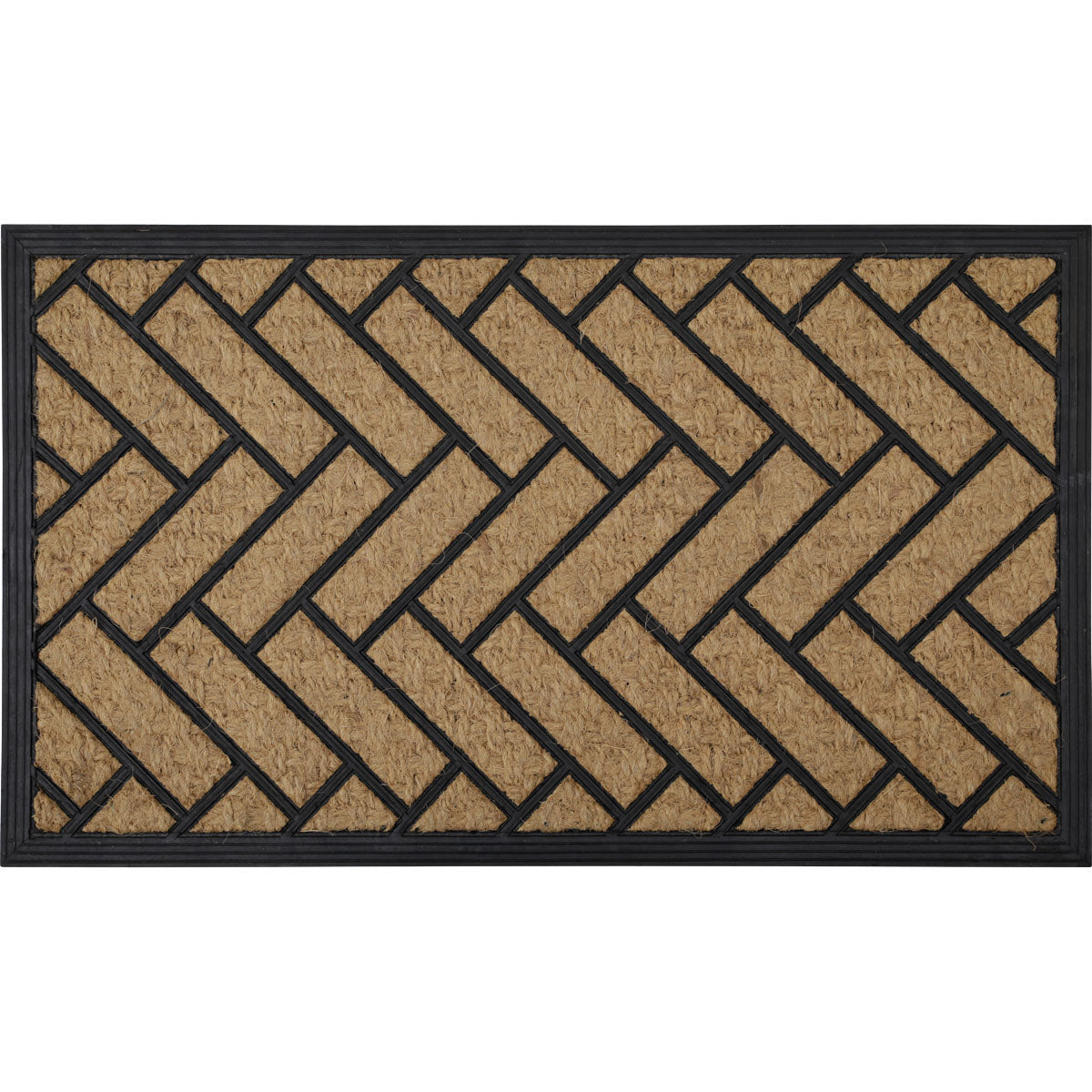 Preș Intrare Exterior Adăpostit Eloi 45X75CM Coco/Cauciuc - Parquet