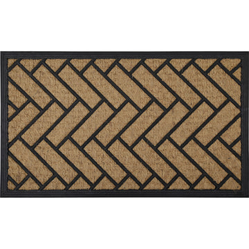 Preș Intrare Exterior Adăpostit Eloi 45X75CM Coco/Cauciuc - Parquet