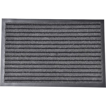 Preș de Intrare Exterior Mado 40X60CM Polipropilenă/Pvc - Gri/Negru