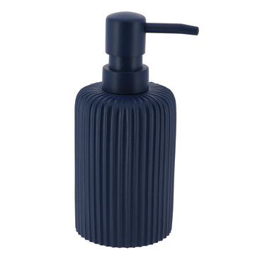 Dispenser Săpun din Polirășină cu Dungi 230 ml - Navy Blue