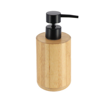 Dispenser Rotund de Săpun 200 ml - Bambus