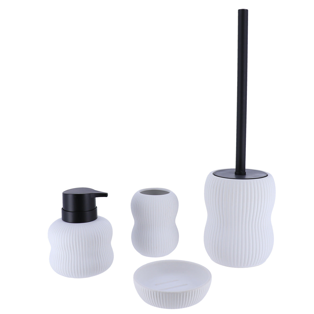 Set Baie Ceramica Alb