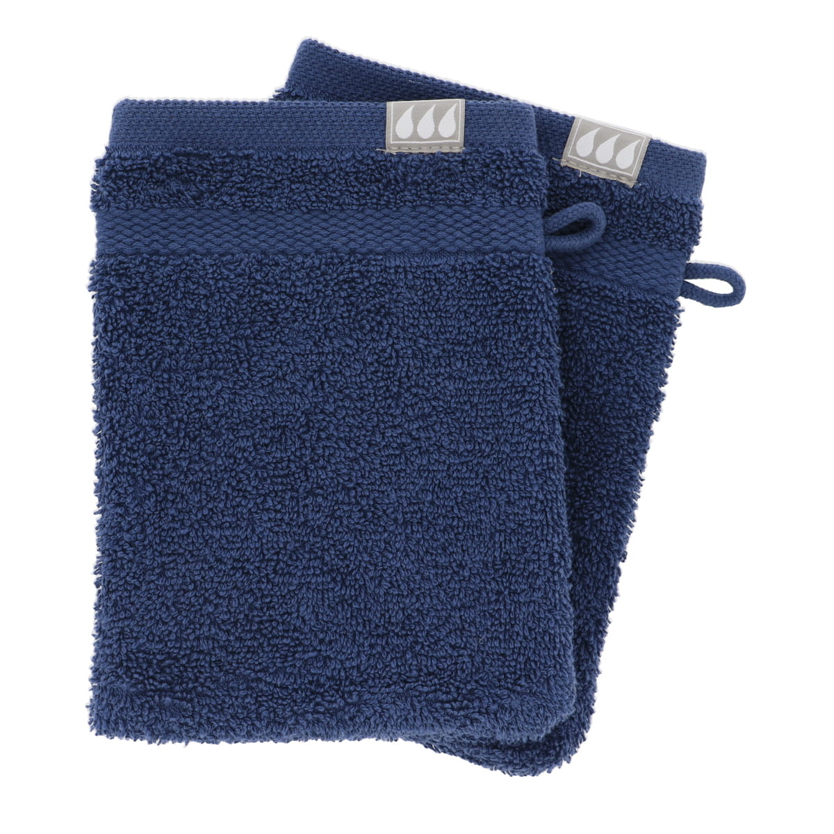 Set de 2 Mănuși 100% Bumbac 15x21 cm - Albastru Navy