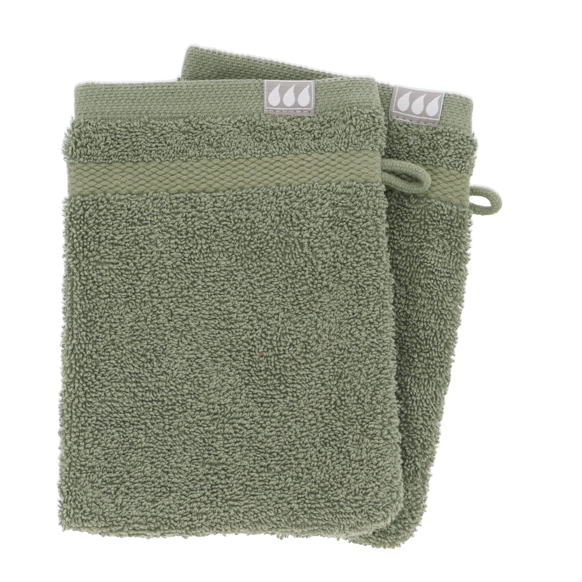 Set de 2 Mănuși 100% Bumbac 15x21 cm - Khaki