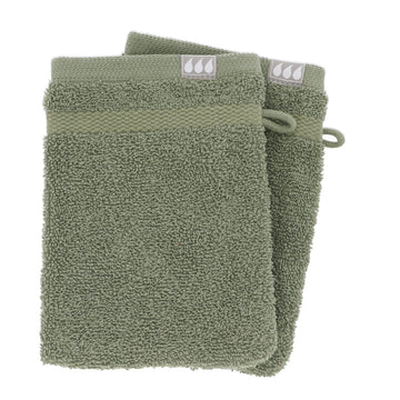 Set de 2 Mănuși 100% Bumbac 15x21 cm - Khaki