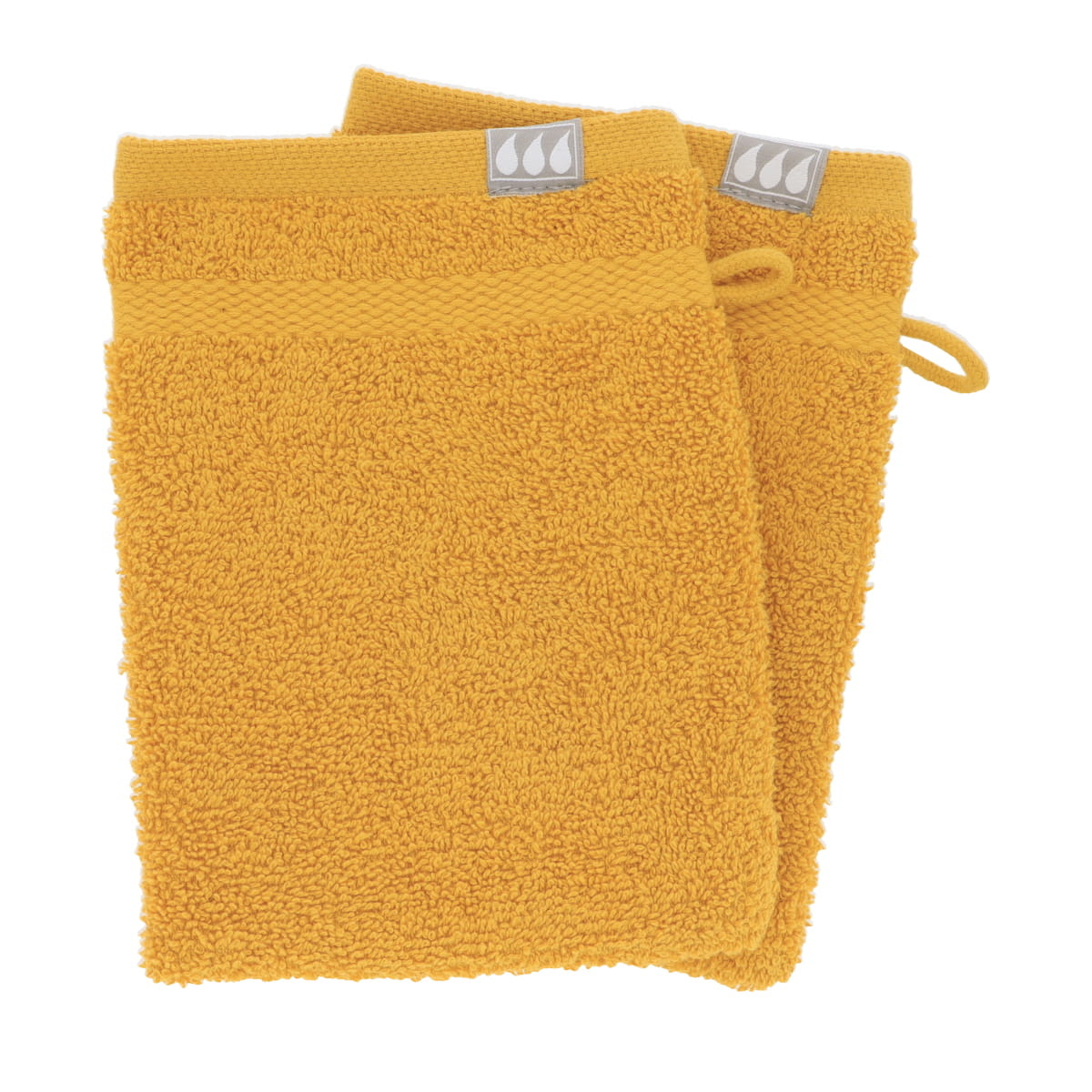 Set de 2 Mănuși 100% Bumbac 15x21 cm - Mustard