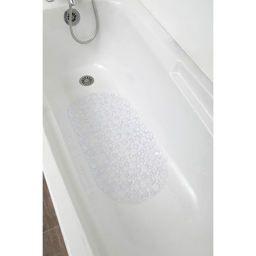 Covoraș de Baie din PVC 69x36 cm cu Bule - Transparent