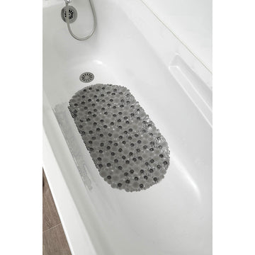 Covoraș de Baie din PVC 69x36 cm cu Bule - Gri