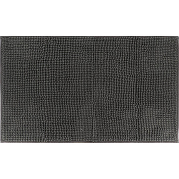 Covoraș de Baie Microfibră 45x75 CM - Gri/Negru | Contrast Elegant