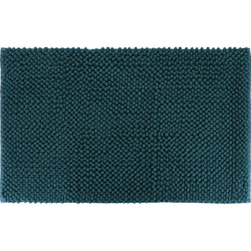 Covor de Baie din Microfibră cu Bile 50x80 CM - Peacock Blue