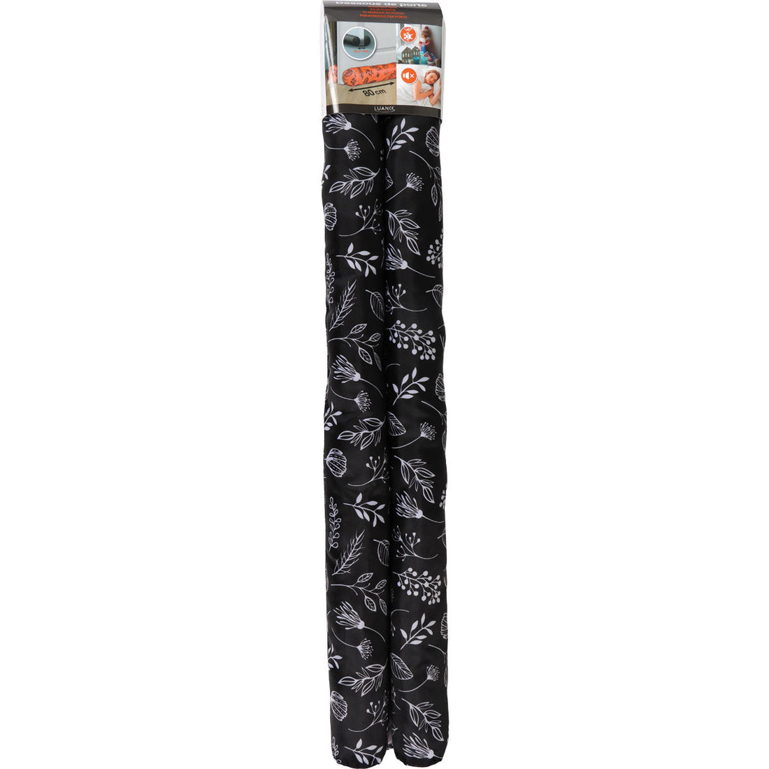 Izolator ușă dublu 80CM  - Gardena Negru