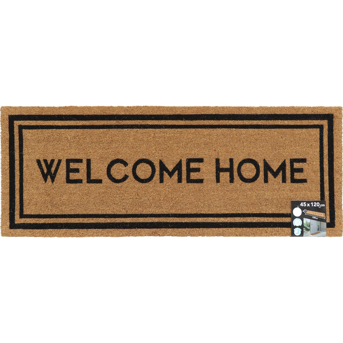 Preș Intrare Exterior 45X120CM Coco/Pvc - Welcome Home