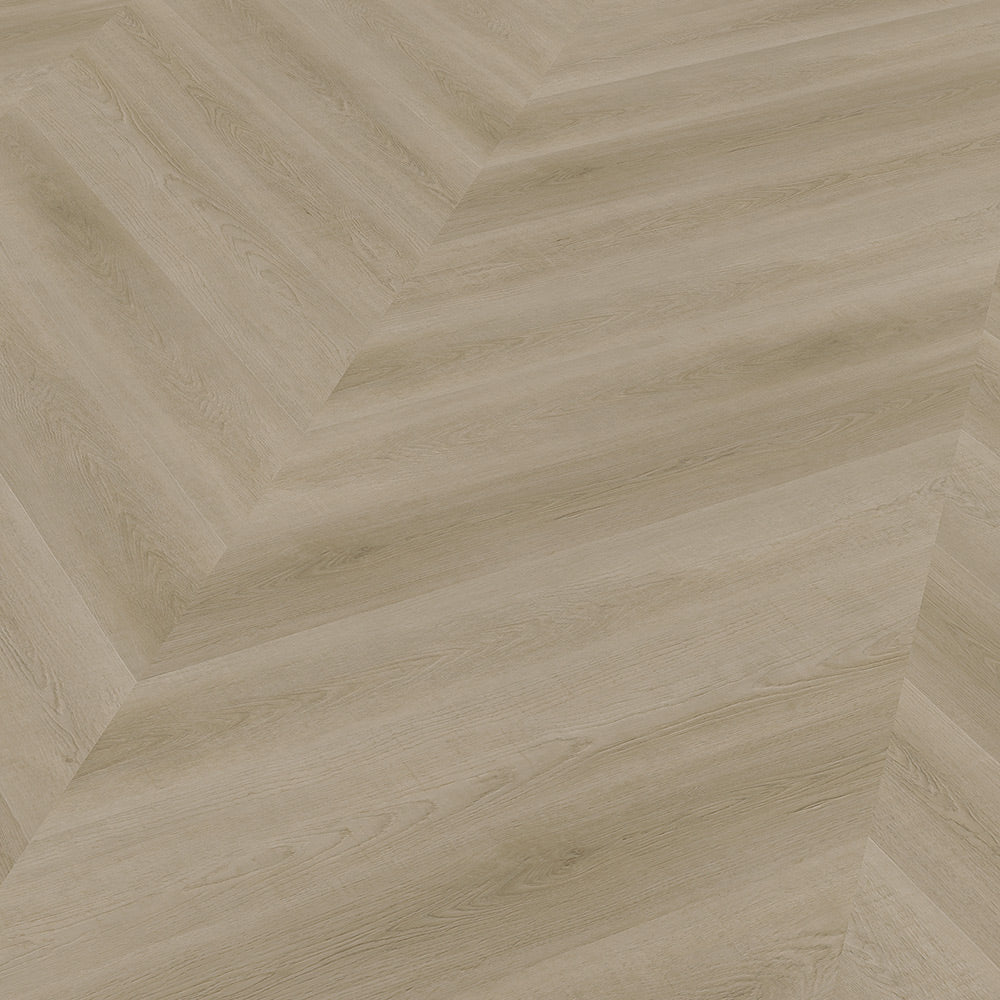 Parchet LVT Texturat Chevron 3 mm Raw Oak Light Natural - W55