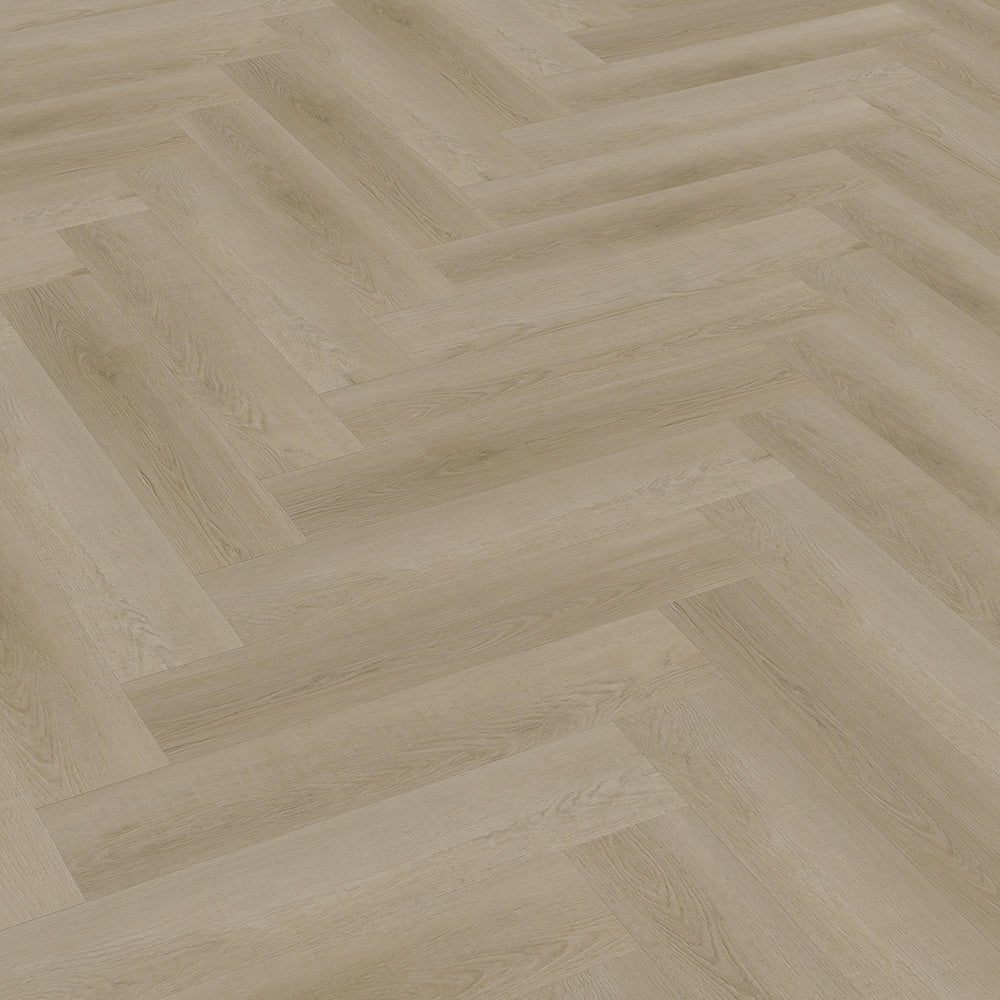 Parchet LVT Texturat Herringbone 3 mm Raw Oak Light Natural - W55