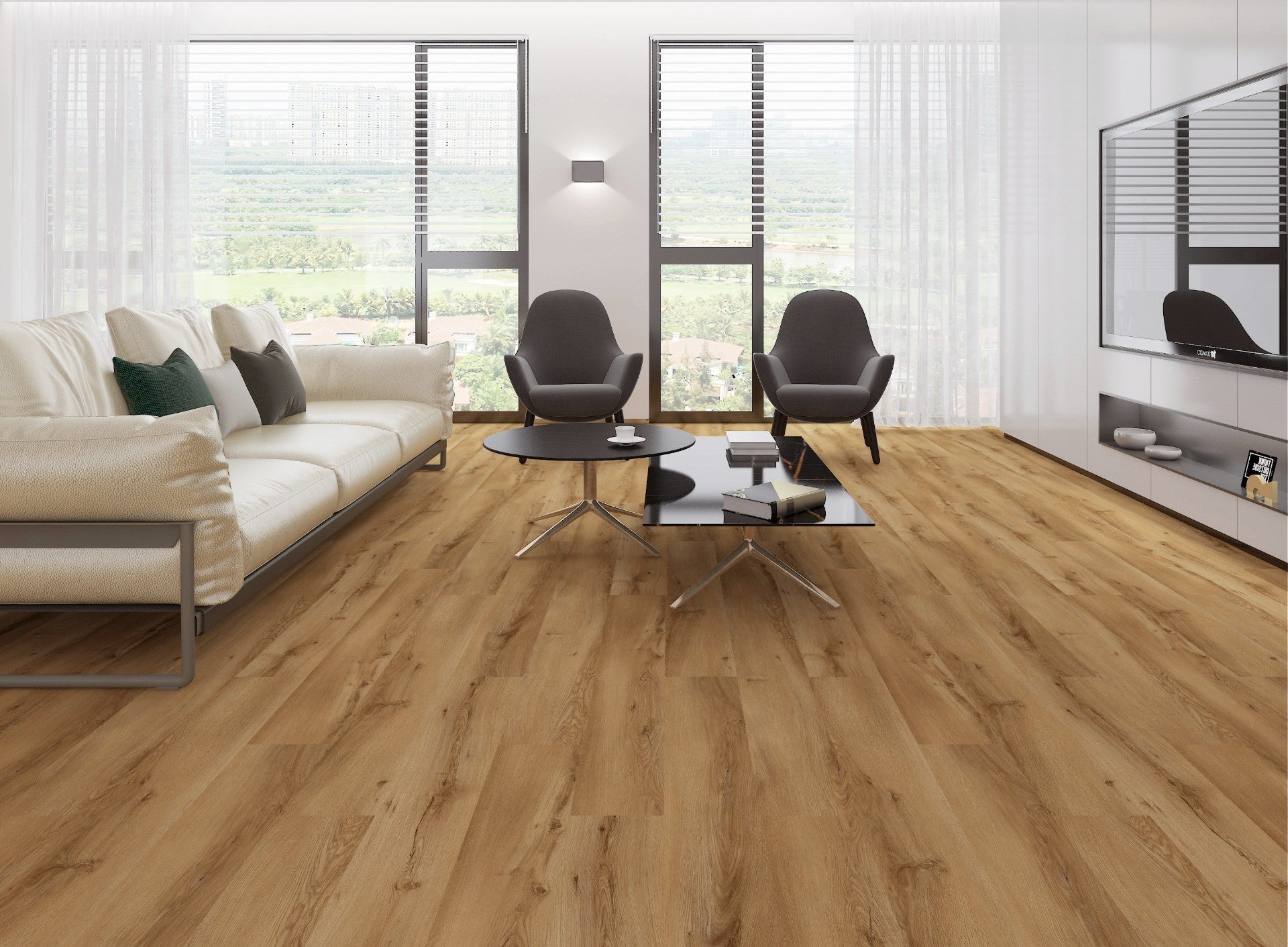 Parchet SPC Softambient 7mm | A365 New York Oak | Suport IXPE 1.5mm