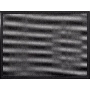 Covor bucătărie Woven Vinyl Negru/Argintiu - 50X80CM