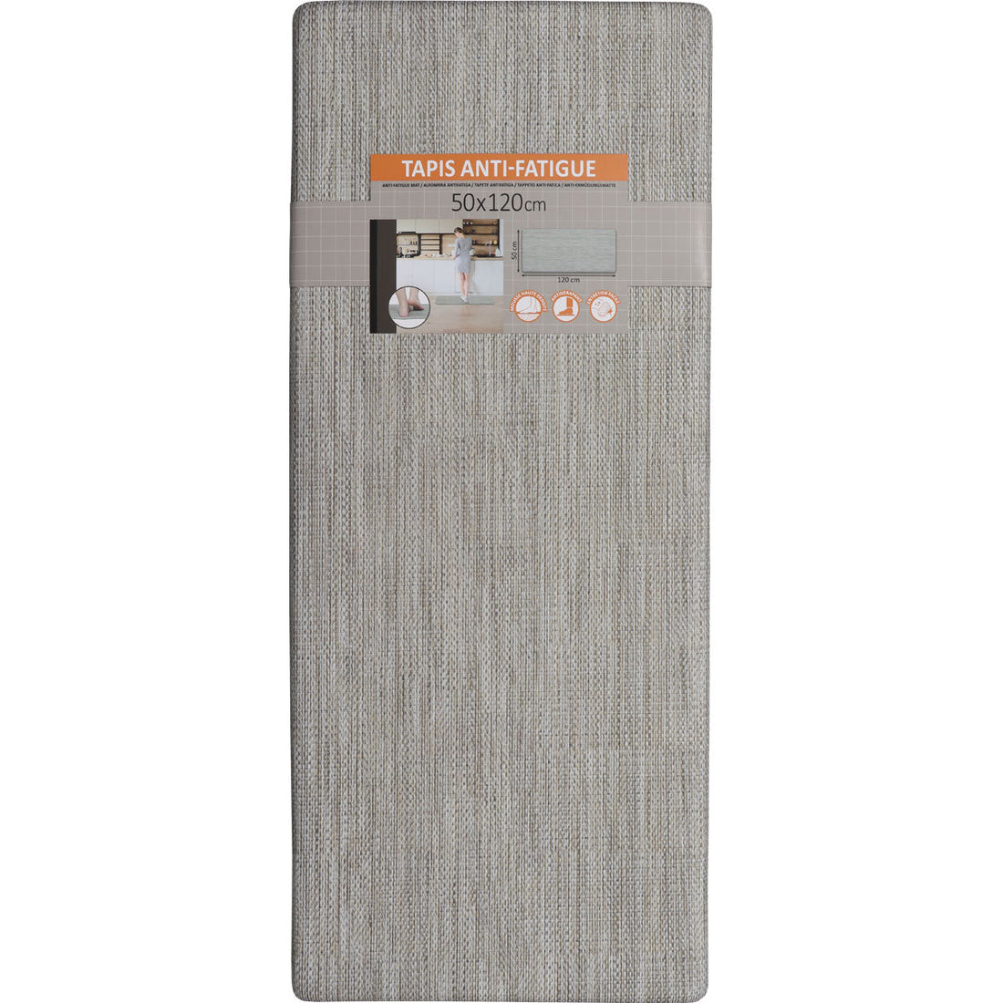 Covor bucătărie Pvc Beige - 50X120CM